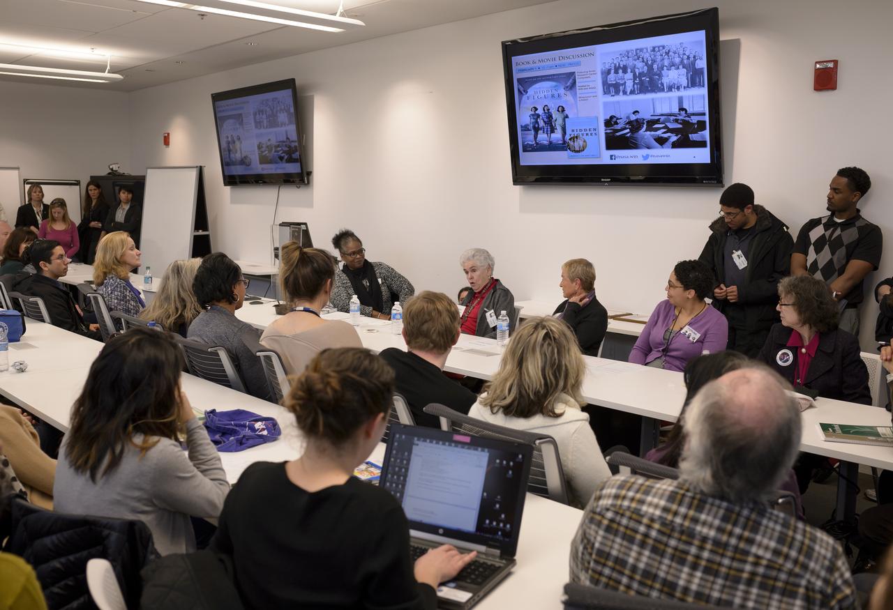 Ames Women's Influence Network (WIN) Hidden Figures talk with "Computers" Carolyn Hofstetter and Carol Mead co-sponsored by the AAAG.