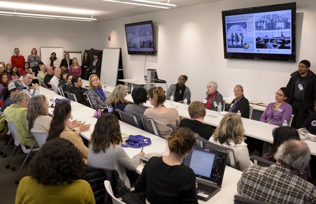 NASA image: Ames Women's Influence Network (WIN) Hidden Figures talk with "Computers" Carolyn Hofstetter and Carol Mead co-sponsored by the AAAG