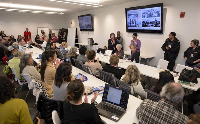 NASA image: Ames Women's Influence Network (WIN) Hidden Figures talk with "Computers" Carolyn Hofstetter and Carol Mead co-sponsored by the AAAG