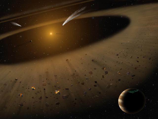 Epsilon Eridani Inner Asteroid Belt