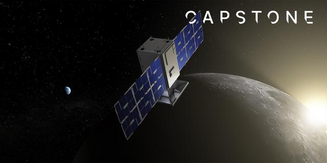NASA image: CAPSTONE Virtual Background