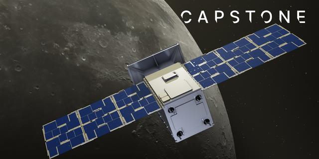 NASA image: CAPSTONE Virtual Background