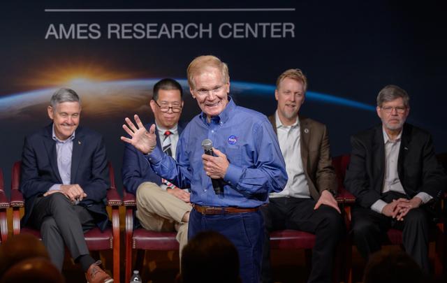 NASA image: NASA Administrator Bill Nelson, Deputy Administrator Pam Melroy,