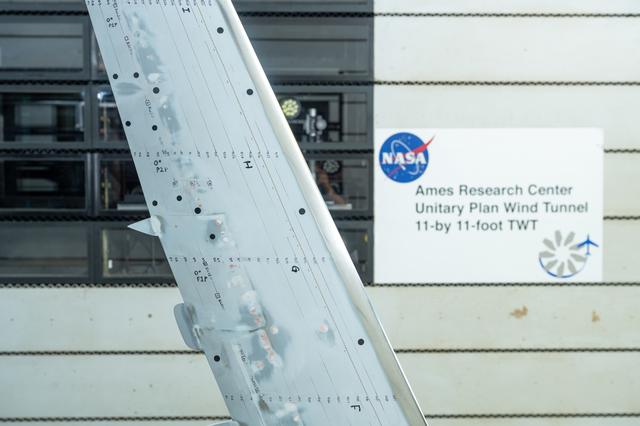 NASA image: Wind Over Its Wing: NASA’s X-66 Model Tests Airflow