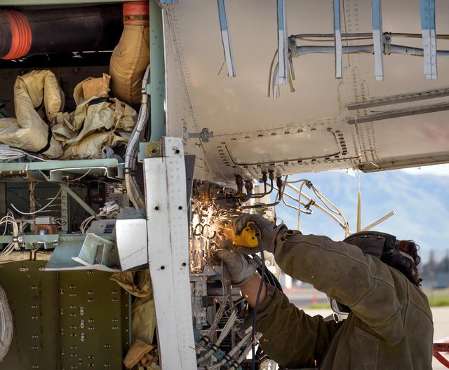 NASA image: Kuiper Airborne Observatory (KAO) Demolition