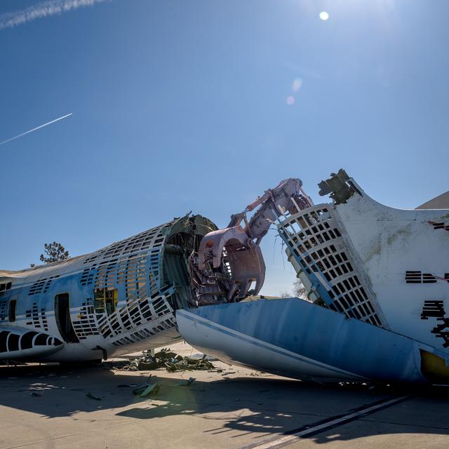NASA image: Kuiper Airborne Observatory (KAO) Demolition