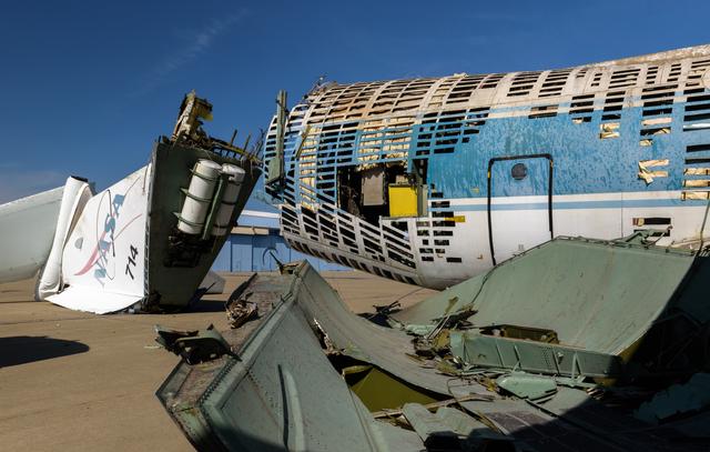 NASA image: Kuiper Airborne Observatory (KAO) Demolition