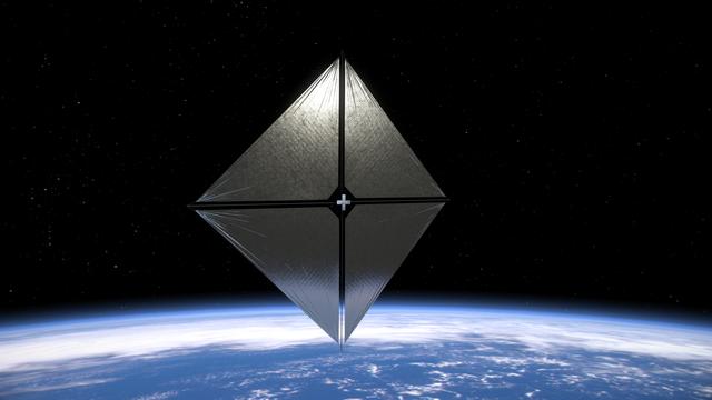 Advanced Composite Solar Sail System Artist’s Concept 4