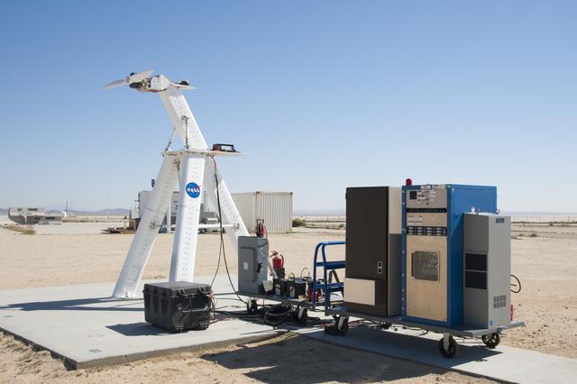 NASA image: Electric Motor Test Stand Will Help With Future X-planes