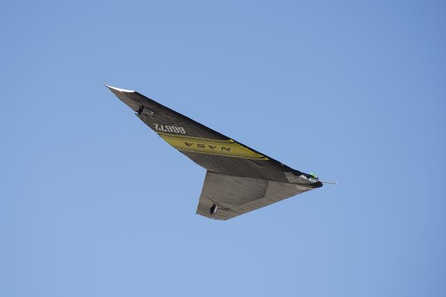 NASA image: Potential Mars Airplane Resumes Flight