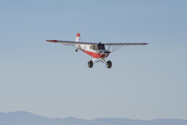 NASA image: MicroCub In Flight