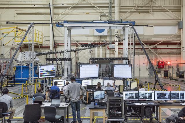 Experimental Wing Verified During Loads Testing