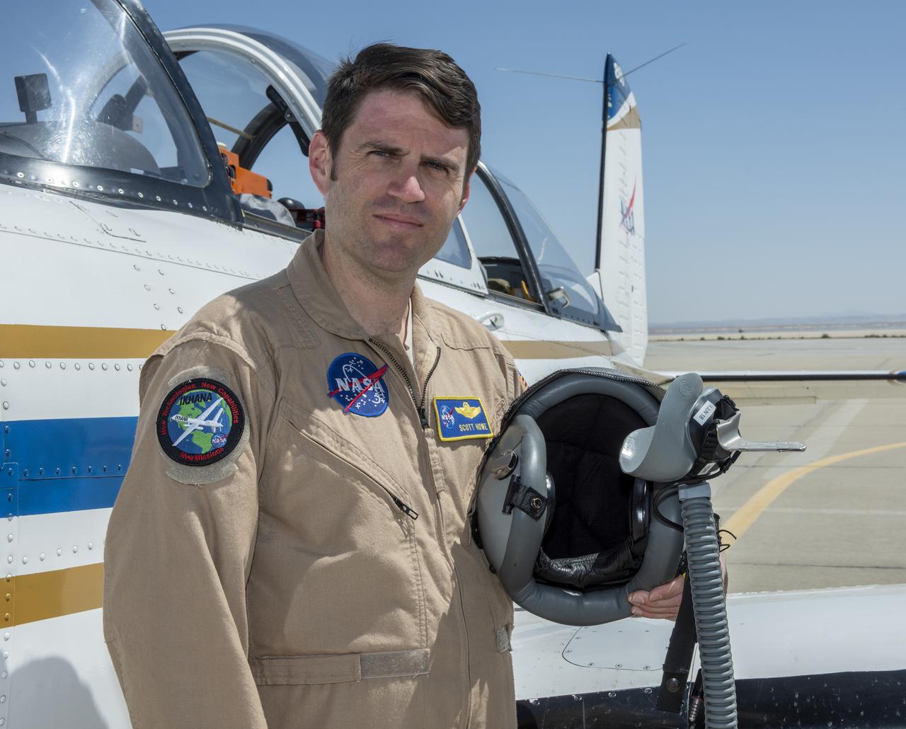 T-34 lead pilot Scott Howe said the new Active Noise Reduction system makes it easier to hear in the aircraft's loud cockpit.