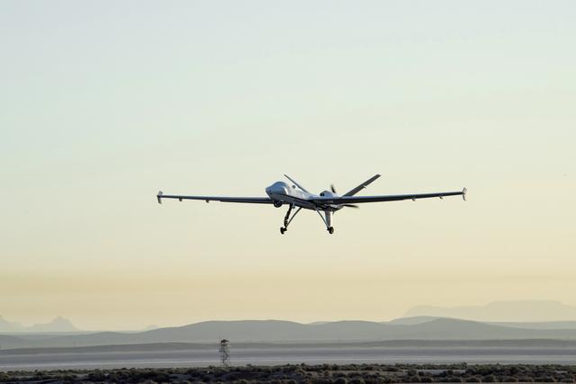 NASA image: NASA’s Ikhana Aircraft During Takeoff for June 12 Flight 