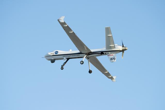 NASA image: NASA’s Ikhana Aircraft During Takeoff for June 12 Flight 
