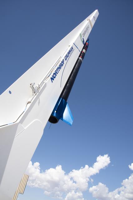 NASA image: UP Aerospace Rocket Poised for Launch from NM to Carry NASA Tech