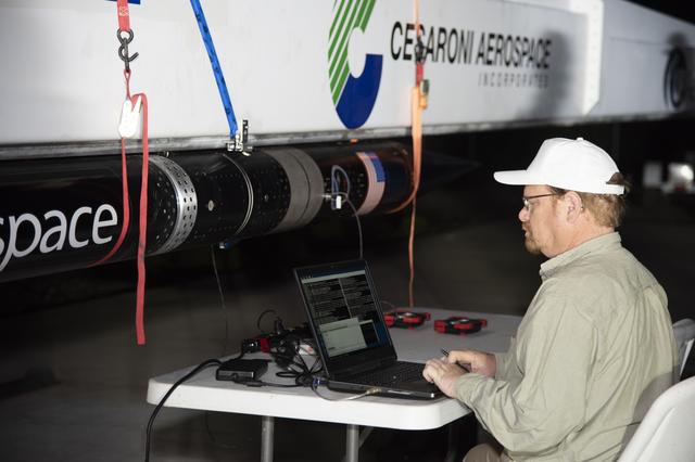 NASA image: UP Aerospace Preparing Rocket to Launch NASA Space Technologies