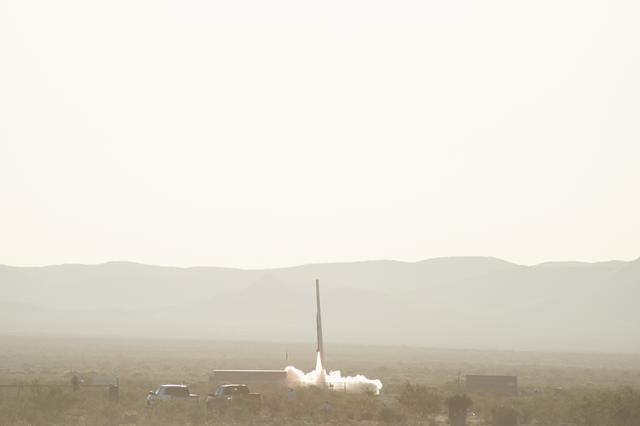 NASA image: UP Aerospace Rocket Launch from NM with NASA Technologies Onboard