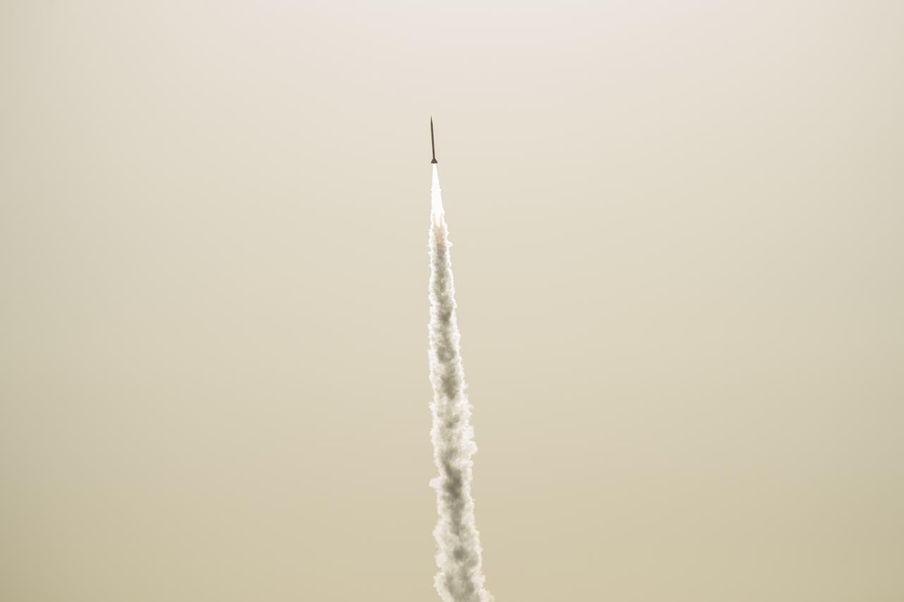 UP Aerospace SpaceLoft rocket launched into space Sept 12, 2018 from Spaceport America in New Mexico carrying three NASA technologies onboard to test in microgravity.