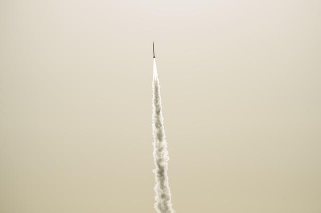 NASA image: UP Aerospace Rocket Launch from NM with NASA Technologies Onboard