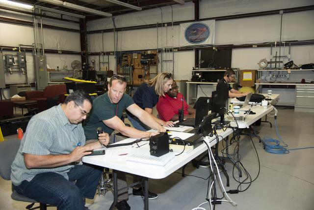 NASA image: NASA Flight Operations Crew Monitors Supersonic Flight