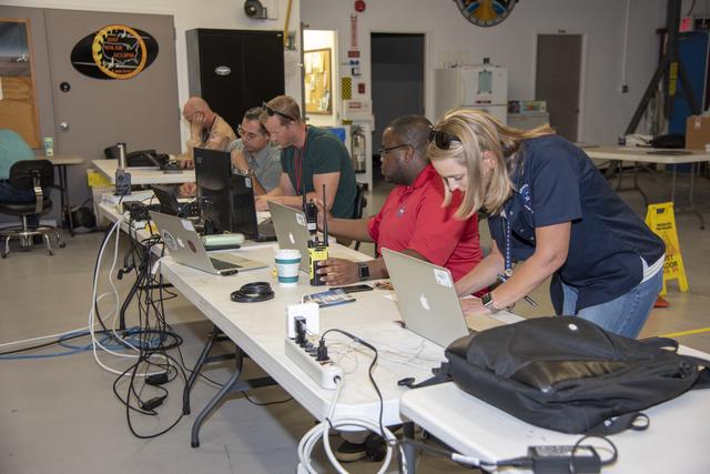 NASA image: NASA Flight Operations Crew Monitors Supersonic Flight