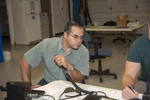 NASA image: NASA Flight Operations Crew Monitors Supersonic Flight