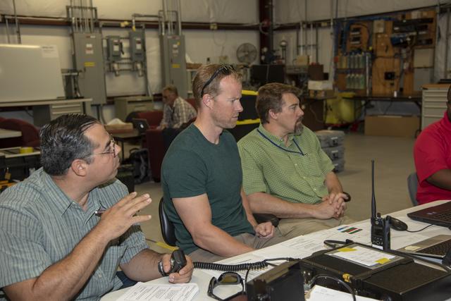 NASA image: NASA Flight Operations Crew Monitors Supersonic Flight