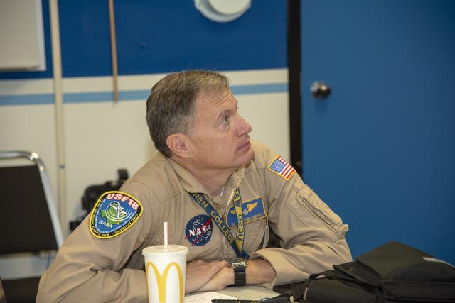NASA image: NASA QSF18 Flight Operations Crew Debriefs Flight