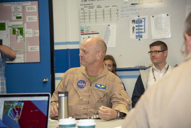 NASA image: NASA QSF18 Flight Operations Crew Debriefs Flight