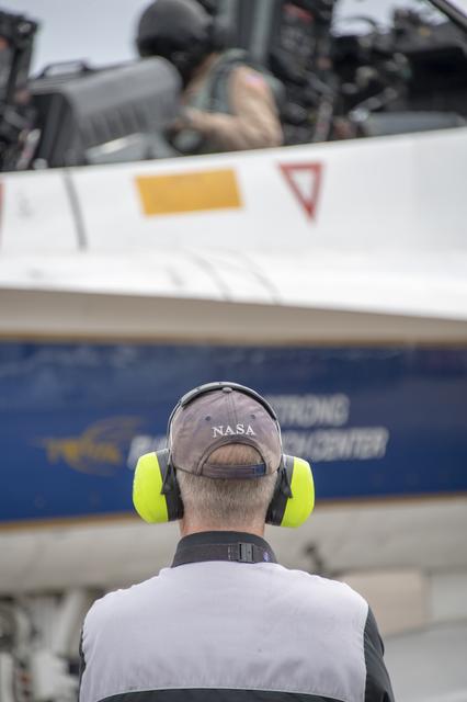 NASA image: NASA Ground Crews Prepare F/A-18 for QSF18 Takeoff