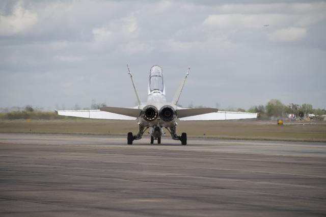 NASA image: NASA Ground Crews Prepare F/A-18 for QSF18 Takeoff
