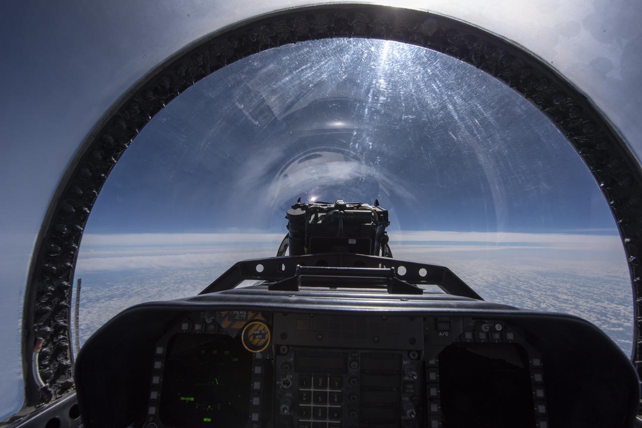 NASA test pilots perform the quiet supersonic dive maneuver off the coast of Galveston, Texas to create a quieter version of the sonic boom, in order to obtain recruited community survey feedback data. The test pilot climbs to around 50,000 feet, followed by a supersonic, inverted dive. This creates sonic boom shockwaves in a way that they are quieter in a specific area. Meanwhile, NASA researchers match community feedback to the sound levels of the flights, using an electronic survey and microphone monitor stations on the ground. This is preparing NASA for community response models for the future X-59 QueSST.