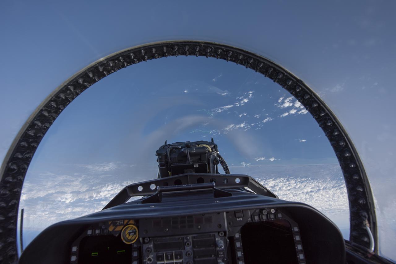 NASA test pilots perform the quiet supersonic dive maneuver off the coast of Galveston, Texas to create a quieter version of the sonic boom, in order to obtain recruited community survey feedback data. The test pilot climbs to around 50,000 feet, followed by a supersonic, inverted dive. This creates sonic boom shockwaves in a way that they are quieter in a specific area. Meanwhile, NASA researchers match community feedback to the sound levels of the flights, using an electronic survey and microphone monitor stations on the ground. This is preparing NASA for community response models for the future X-59 QueSST.