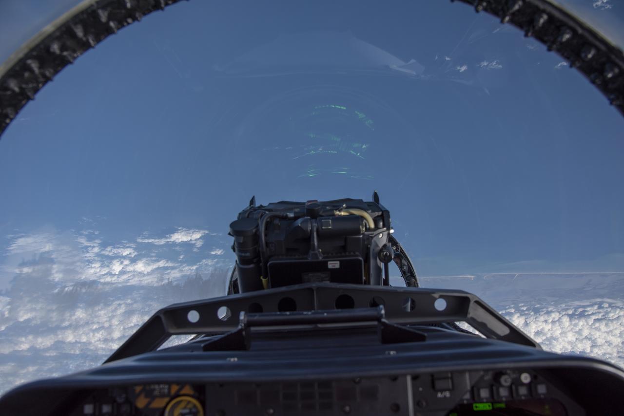 NASA test pilots perform the quiet supersonic dive maneuver off the coast of Galveston, Texas to create a quieter version of the sonic boom, in order to obtain recruited community survey feedback data. The test pilot climbs to around 50,000 feet, followed by a supersonic, inverted dive. This creates sonic boom shockwaves in a way that they are quieter in a specific area. Meanwhile, NASA researchers match community feedback to the sound levels of the flights, using an electronic survey and microphone monitor stations on the ground. This is preparing NASA for community response models for the future X-59 QueSST.