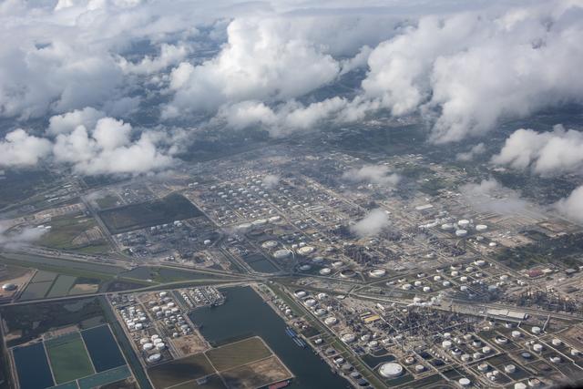 NASA image: Galveston as Seen From NASA F/A-18 Following Research Flight