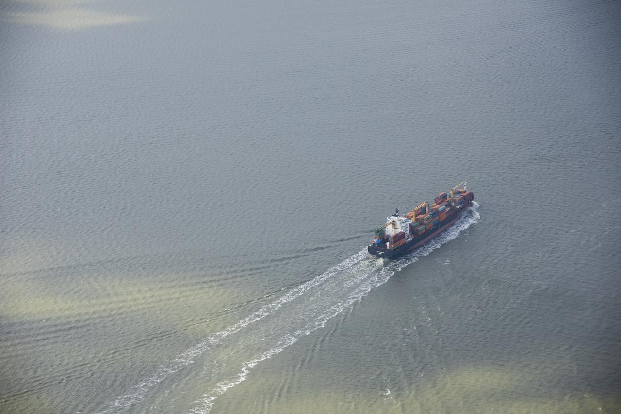 While the quiet supersonic dive maneuver produces a quieter version of the sonic boom in a necessary area, it produces a loud sonic boom out over the ocean. Doing so over the busiest waterway in the country makes it necessary to provide high levels of situational awareness to vessels below, through communications between NASA public affairs officers and the U.S. Coast Guard command center. 