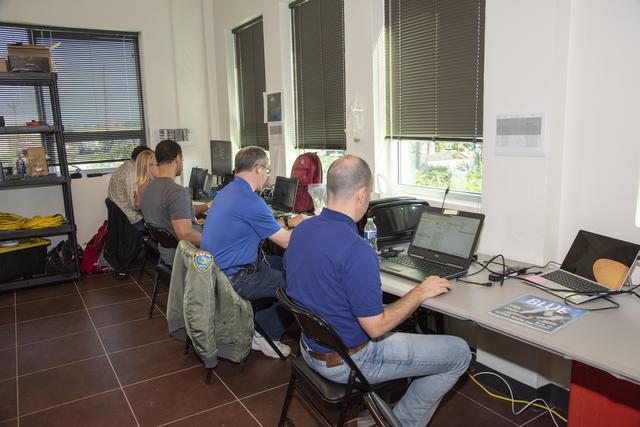 NASA image: QSF18 Field Research Team Monitors Data from Flight