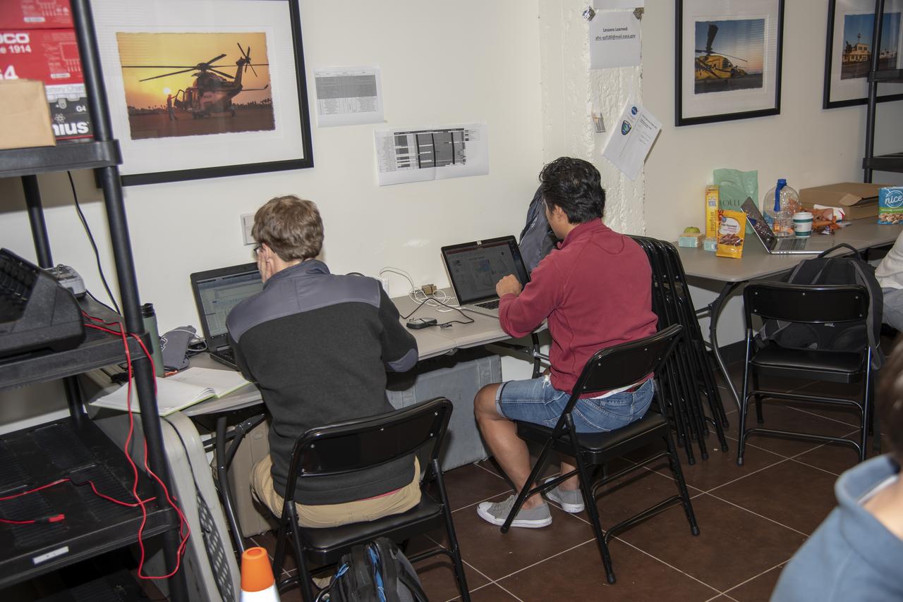 While NASA’s F/A-18 goes supersonic off the coast, a team of researchers monitor the flight and operate multiple sound monitor stations around Galveston and its surrounding area. This allows NASA to obtain accurate sound level data, which gets matched to community response data.