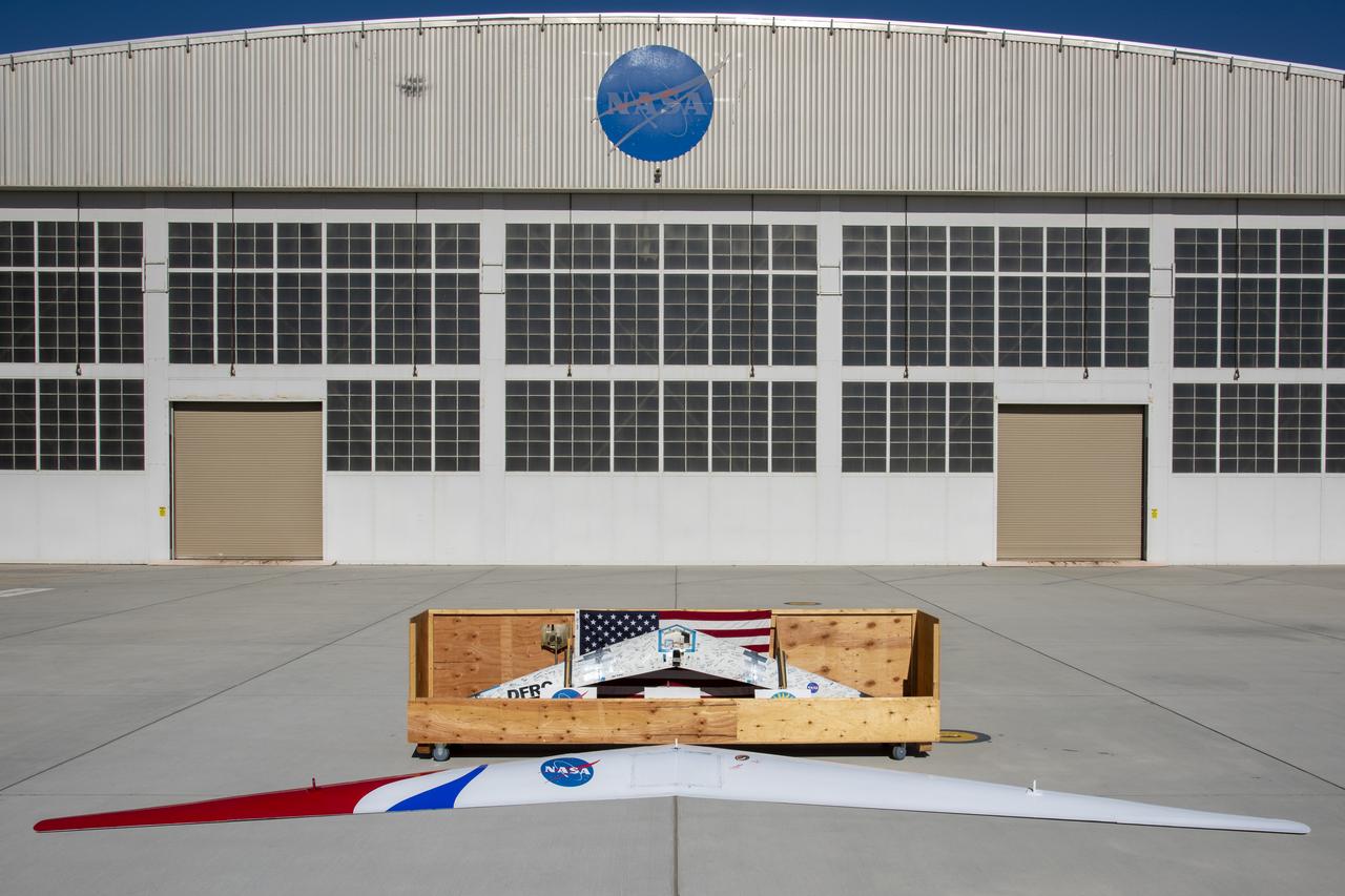 NASA Armstrong says goodbye to its Prandtl-D1 that is being shipped to the National Air and Space Museum, Smithsonian Institution and Prandl-D3 that will be going to the California Science Center. 