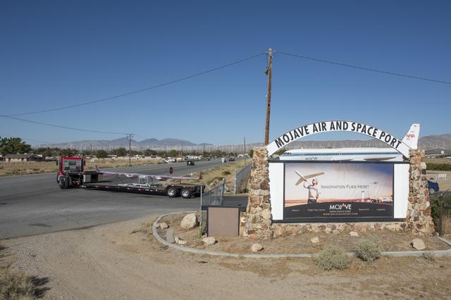 NASA image: X-57 Mod II Vehicle Departs for Delivery to NASA