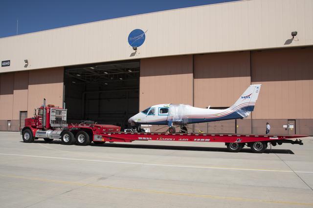NASA image: X-57 Mod II Vehicle Delivered to NASA Armstrong