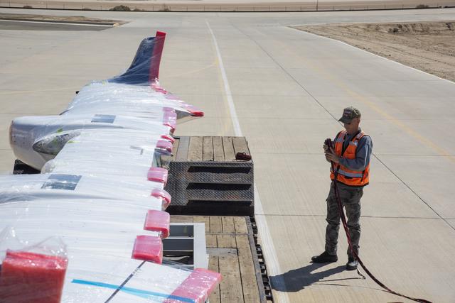 NASA image: X-57 Mod II Vehicle Delivered to NASA Armstrong