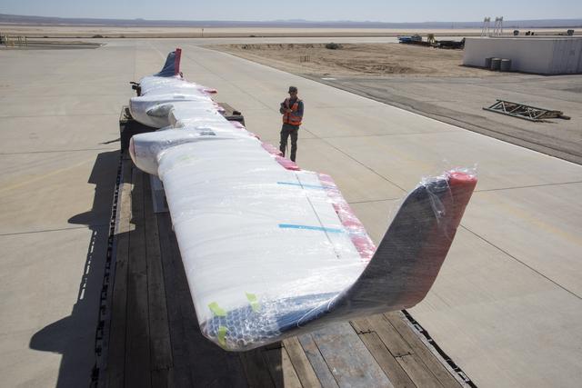 NASA image: X-57 Mod II Vehicle Delivered to NASA Armstrong