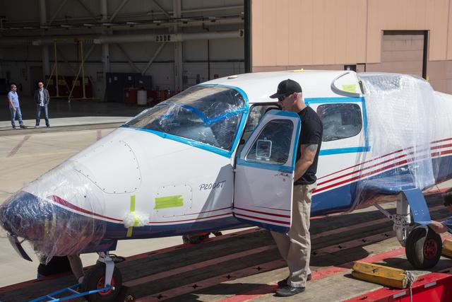 NASA image: X-57 Mod II Vehicle Delivered to NASA Armstrong