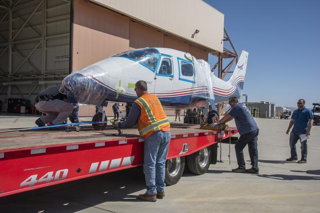 NASA image: X-57 Mod II Vehicle Delivered to NASA Armstrong