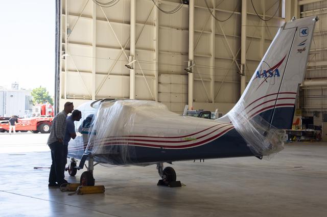 NASA image: X-57 Mod II Vehicle Delivered to NASA Armstrong