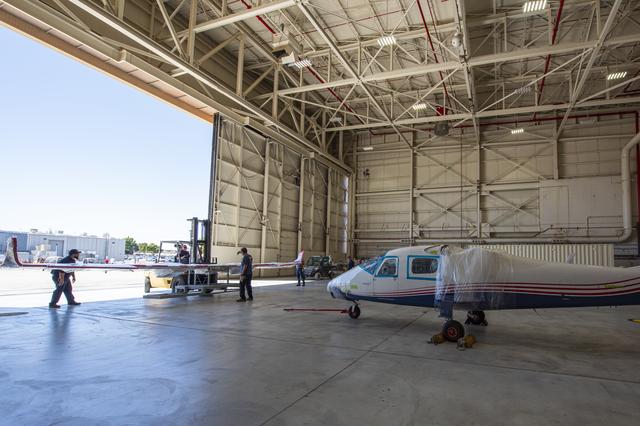 NASA image: X-57 Mod II Vehicle Delivered to NASA Armstrong