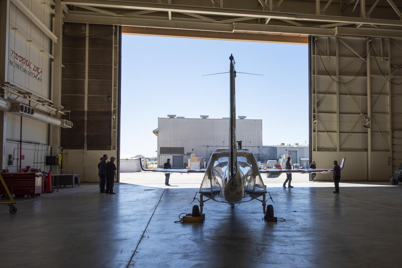 NASA’s X-57 Maxwell, the agency’s first all-electric X-plane and first crewed X-planed in two decades, is delivered to NASA’s Armstrong Flight Research Center in Edwards, California in its Mod II configuration. The first of three primary modifications for the project, Mod II involves testing of the aircraft’s cruise electric propulsion system. Delivery to NASA from prime contractor Empirical Systems Aerospace of San Luis Obispo, California, marks a major milestone for the project, at which point the vehicle is reintegrated for ground tests, to be followed by taxi tests, and eventually, flight tests. X-57’s goal is to further advance the design and airworthiness process for distributed electric propulsion technology for general aviation aircraft, which can provide multiple benefits to efficiency, emissions, and noise.
