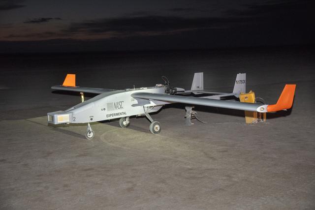 NASA image: The TigerShark Unmanned Aircraft